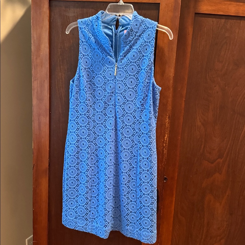Lilly Pulitzer Blue Lace Dress